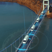 Concept of digitally-connected freight carriers