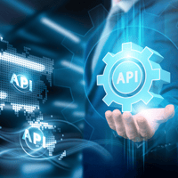 API connection concept image