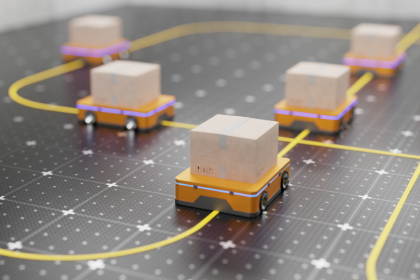 Concept image of freight digitalization Concept image of freight digitalization